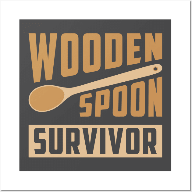 Wooden Spoon Survivor Wall Art by Venus Complete